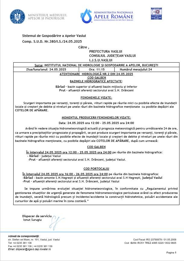 Anunț important